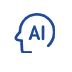 人工智能技術(shù)圖標(biāo)